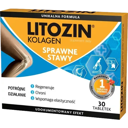 LITOZIN KOLAGEN SPRAWNE STAWY 30 kapsułek