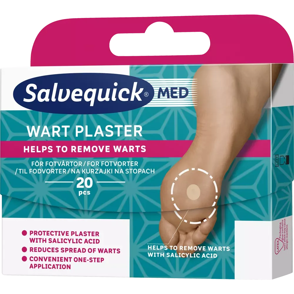 SALVEQUICK WART PLASTRY: NA KURZAJKI 20 sztuk