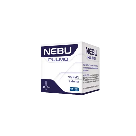 NEBU PULMO 20 ampułek: roztwór do inhalacji