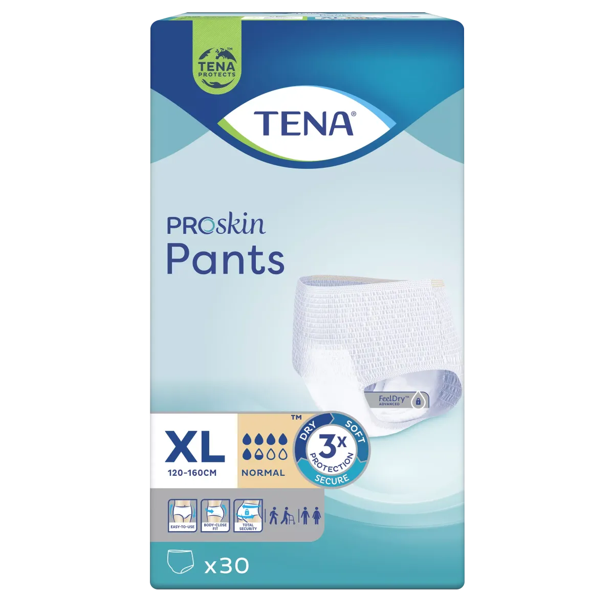 TENA Pants ProSkin Normal XL x 30 szt.