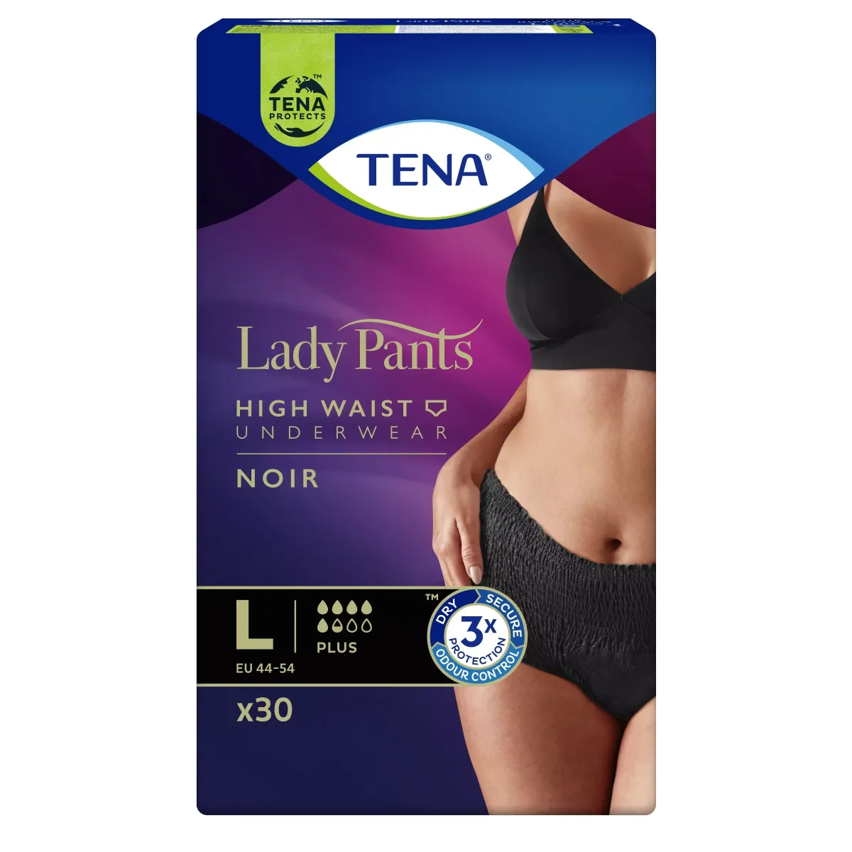 TENA Lady Pants Plus Noir L x 30 szt.