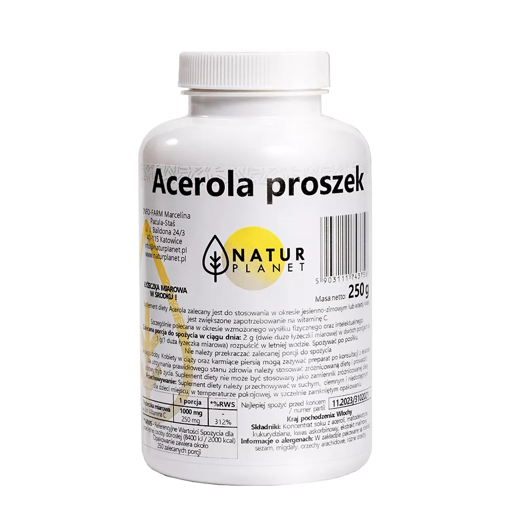 ACEROLA PROSZEK 250 g