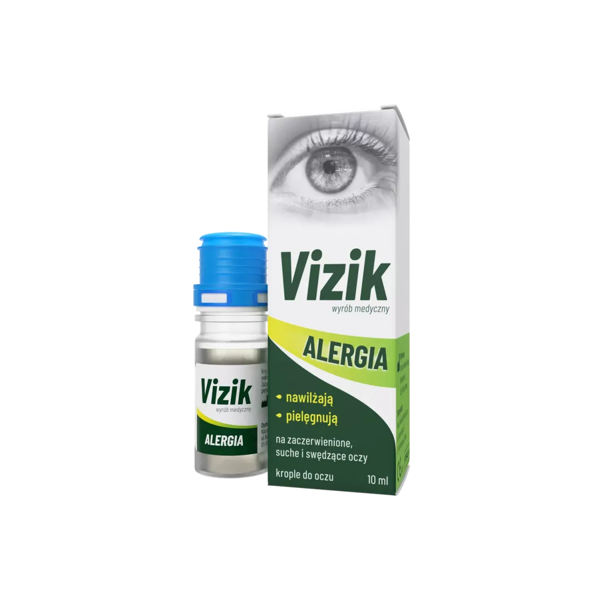 VIZIK ALERGIA NA ZACZERWIENIONE , SUCHE: I SWĘDZĄCE OCZY 10 ml