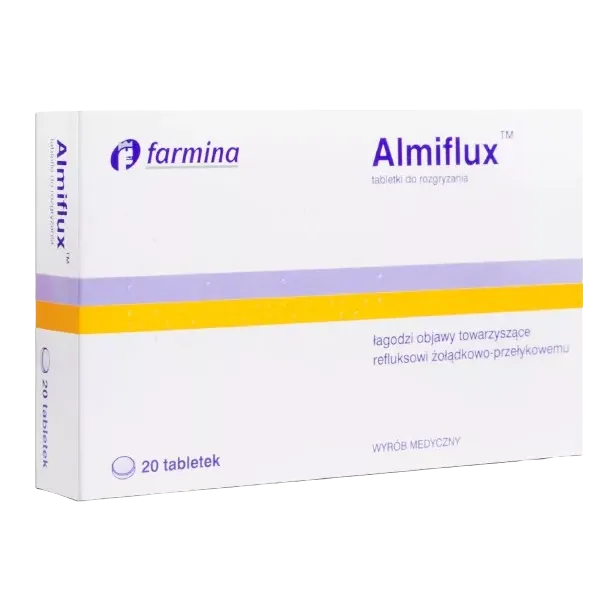 ALMIFLUX tabletki do rozgryzania 20 tabletek