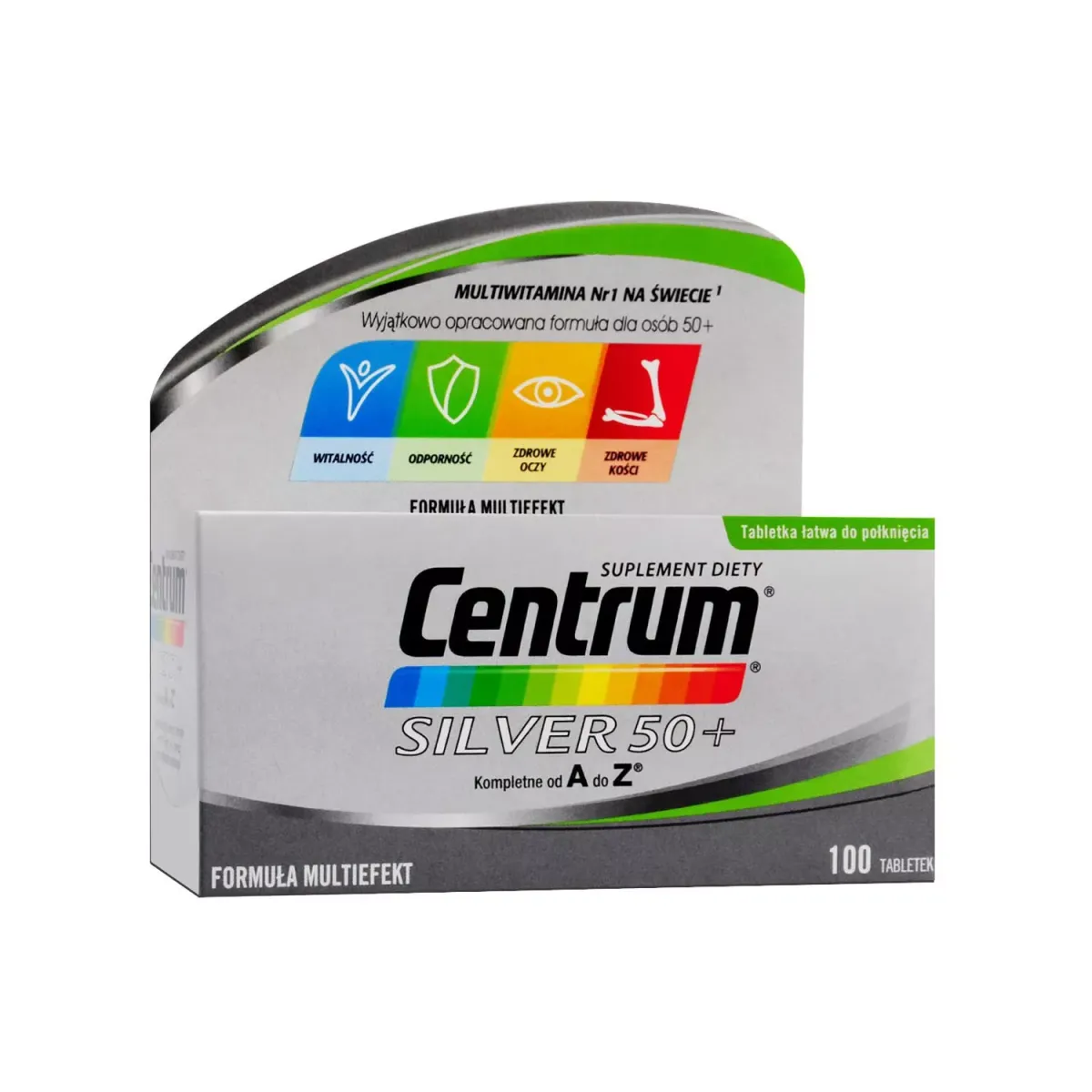 CENTRUM SILVER 50+ 100 tabletek