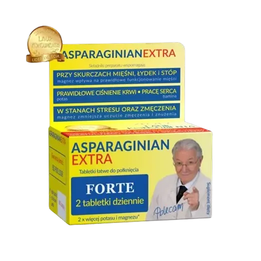 ASPARAGINIAN EXTRA 50 tabletek
