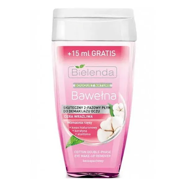 BIELENDA BAWEŁNA 2-fazowy płyn do demakijażu 125ml