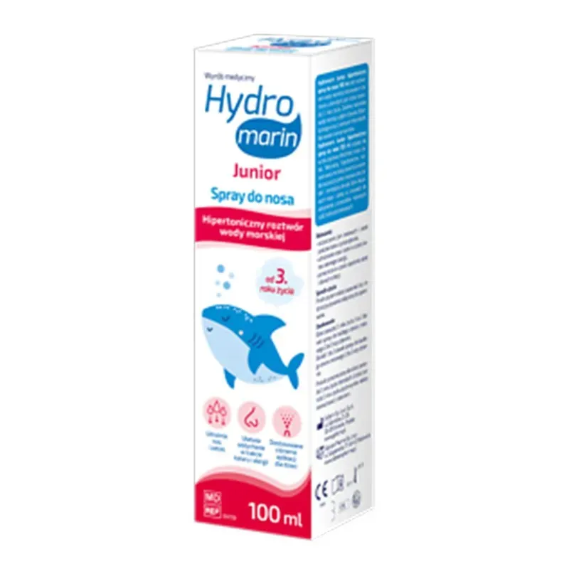 HYDROMARIN JUNIOR HIPERTONICZNY SPRAY DO NOSA 100 ml