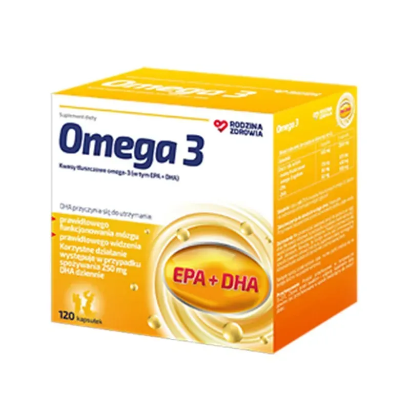 RODZINA ZDROWIA OMEGA 3 120 kapsułek