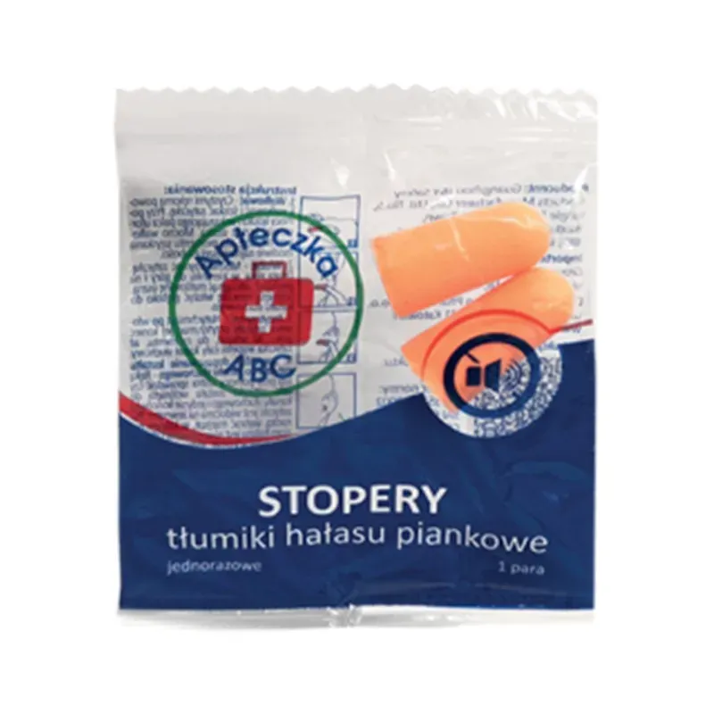 APTECZKA ABC STOPERY TŁUMIKI HAŁASU PIANKOWE 1 para