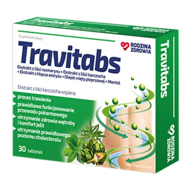 RODZINA ZDROWIA TRAVITABS 30 tabletek