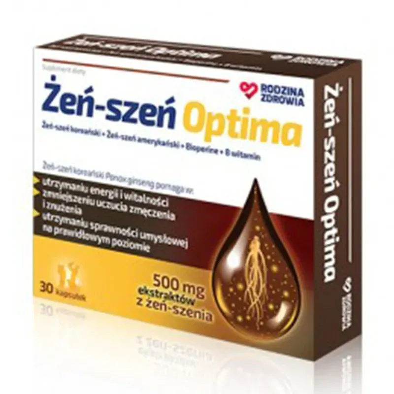 RODZINA ZDROWIA ŻEŃ-SZEŃ OPTIMA 30 kapsułek
