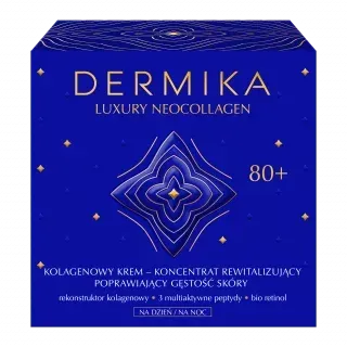 DERMIKA LUXURY NEOCOLLAGEN 80+ krem rewitalizujący 50ml