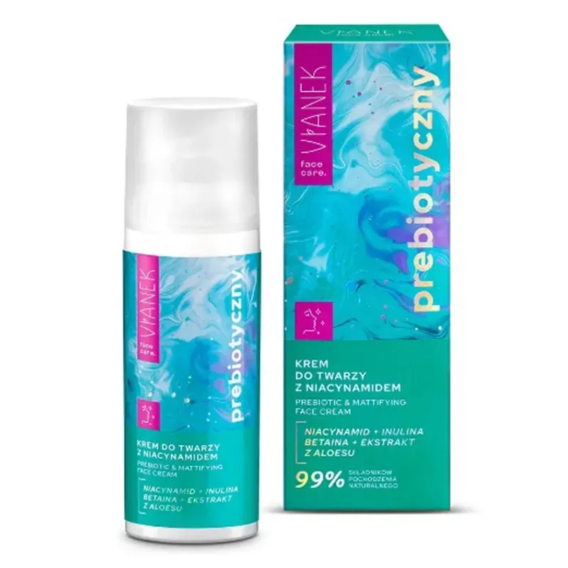 VIANEK PREBIOTYCZNY KREM DO TWARZY Z NIACYNAMIDEM 50 ml