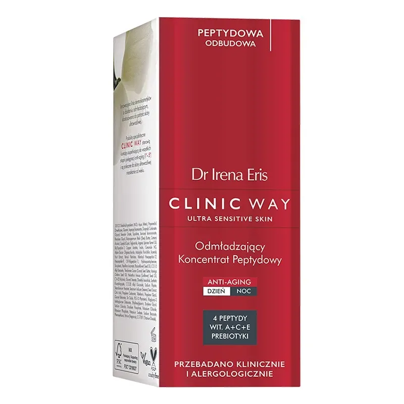 DR IRENA ERIS CLINIC WAY ODMŁADZAJĄCY KONCENTRAT PEPTYDOWY 30 ml