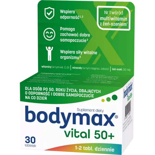 BODYMAX VITAL 50+ 30 tabletek