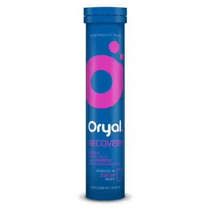 ORYAL RECOVERY 16 tabletek musujących o smaku owoców leśnych