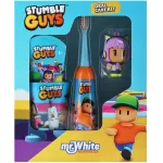 STUMBLE GUYS ZESTAW DO MYCIA ZĘBÓW DLA DZIECI szczoteczka elektryczna