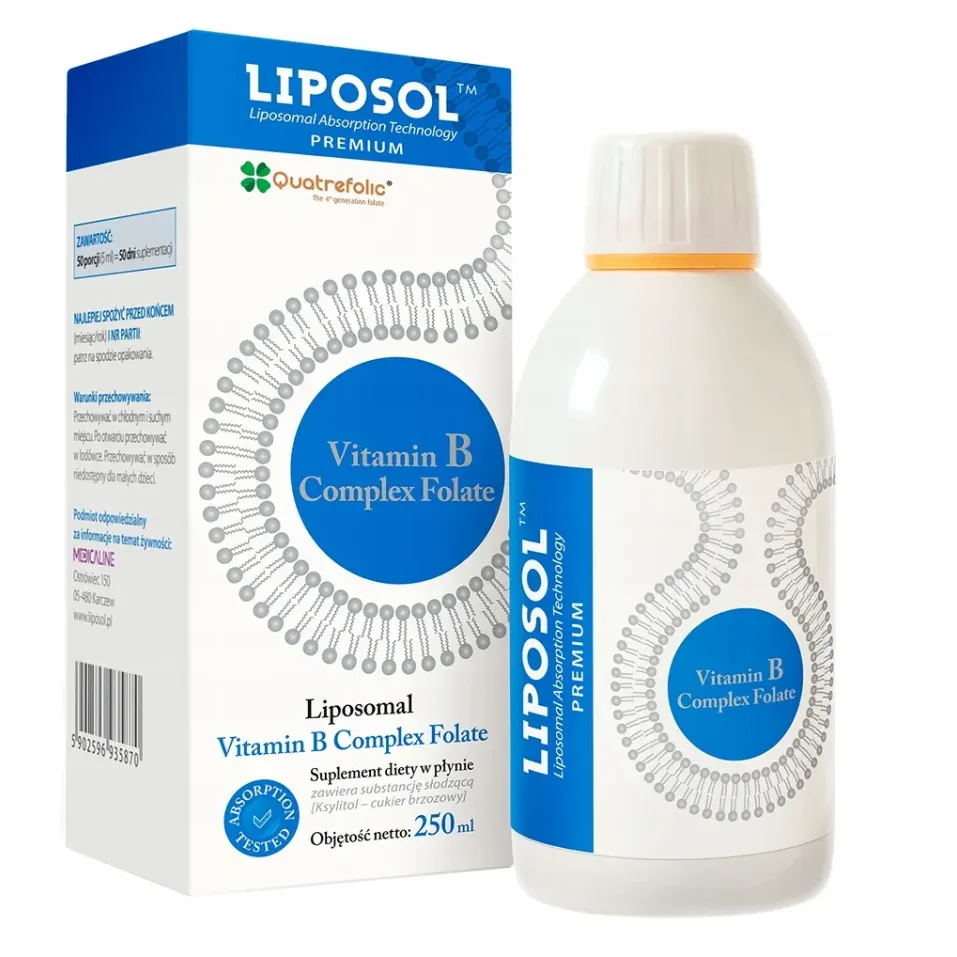 ALINESS LIPOSOL LIPOSOMALNA WIITAMINA B COMPLEX 250 ml