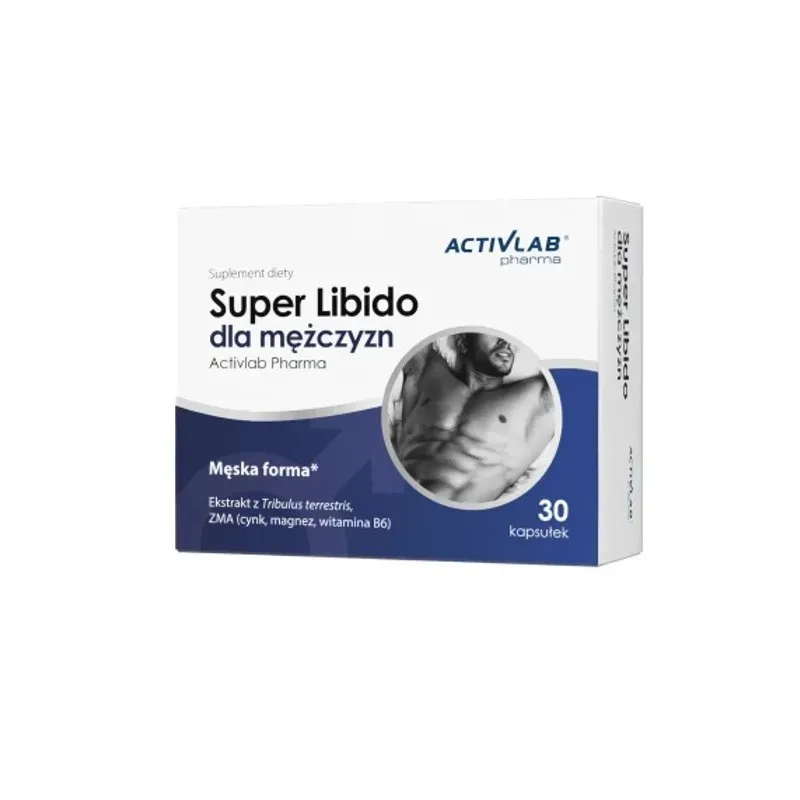 Super Libido dla mężczyzn 30 kapsułek