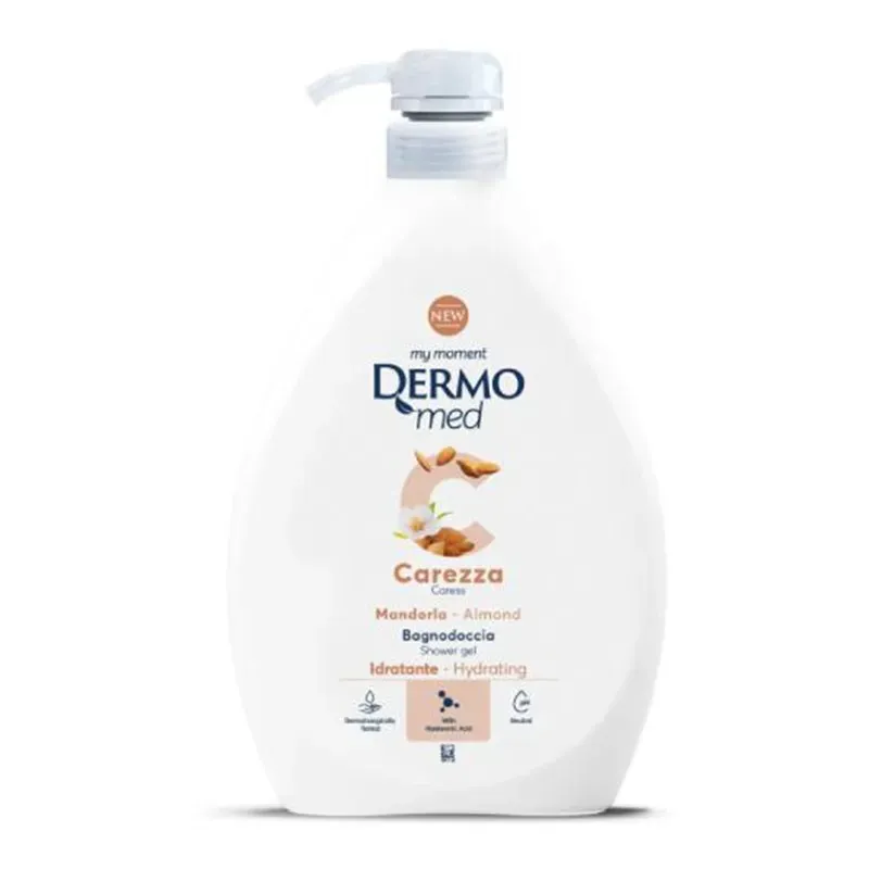 DERMOMED ŻEL POD PRYSZNIC CAREZZA MANDORLA (KARITE MIGDAŁY) 1000 ml