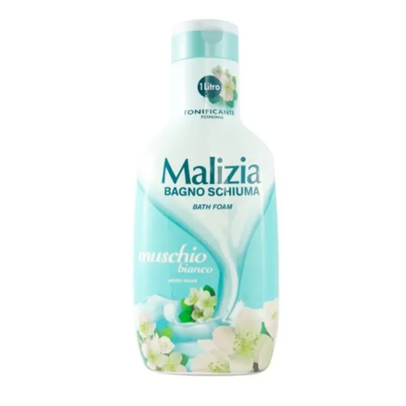 MALIZIA PŁYN DO KĄPIELI MUSCHIO BIANCO (BIAŁE PIŻMO) 1 litr