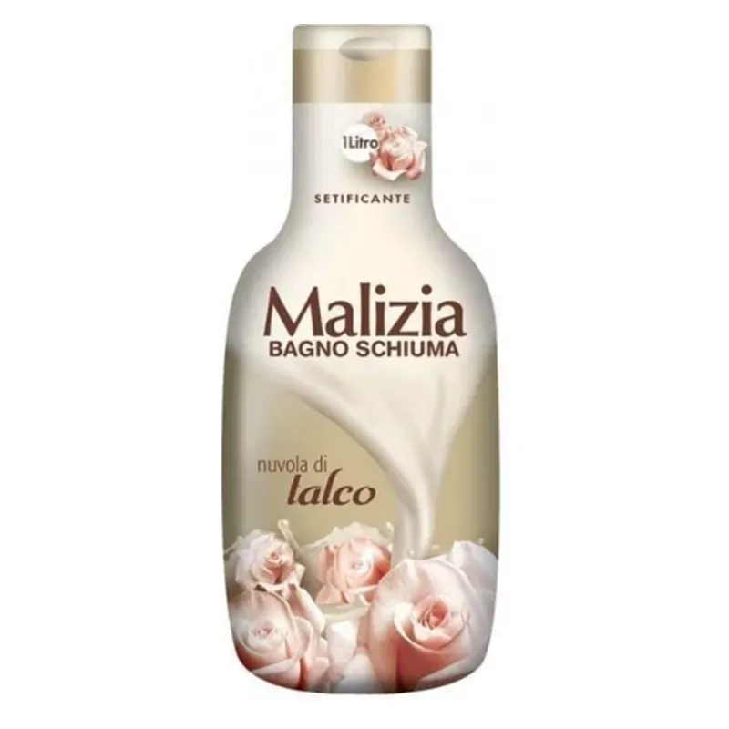 MALIZIA PŁYN DO KĄPIELI NUVOLA DI TALCO (TALK) 1 litr