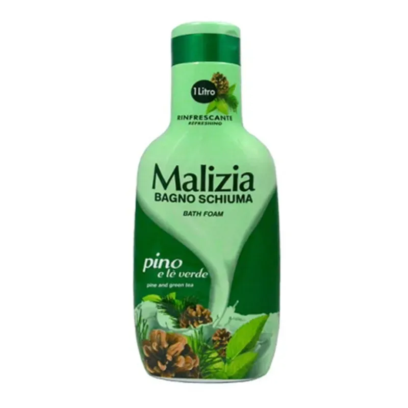 MALIZIA PŁYN DO KĄPIELI PINO E TE VERDE (SOSNA) 1 litr