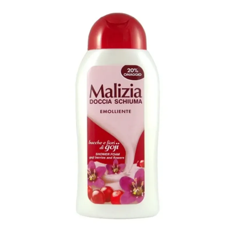 MALIZIA ŻEL POD PRYSZNIC BACCHE E FIORI DI GOJI (JAGODY GOJI I KWIATY) 300 ml