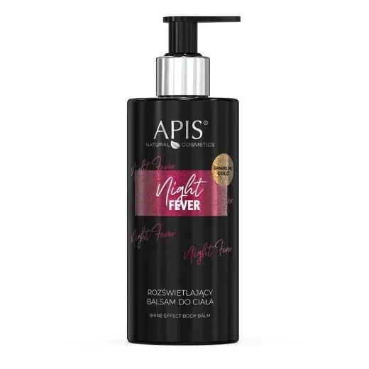 APIS Night Fever, Rozświetlający balsam do ciała 300 ml