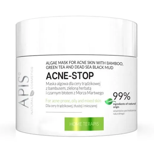 APIS ACNE-STOP Maska algowa dla cery trądzikowej 100 g