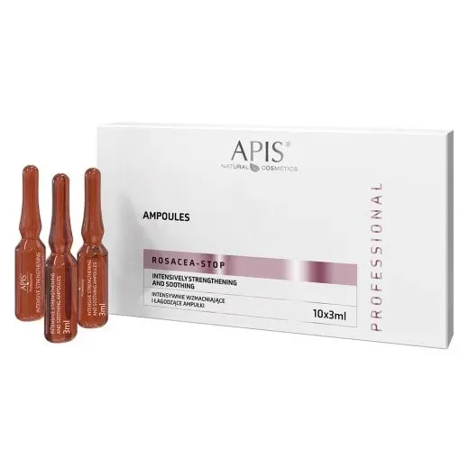 APIS ROSACEA PLUS Intensywnie wzmacniające i łagodzące ampułki