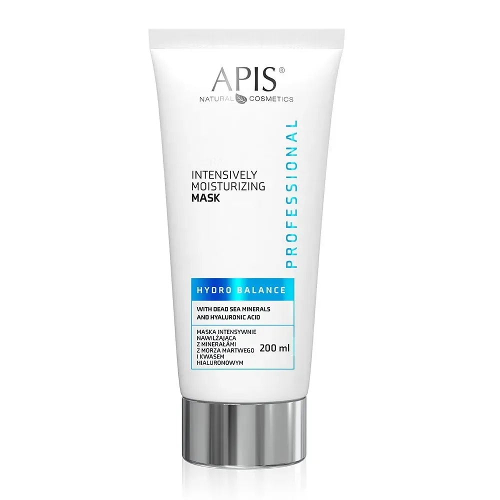 APIS HYDRO BALANCE Maska intensywnie nawilżająca z minerałami z Morza Martwego i kwasem hialuronowym 200 ml
