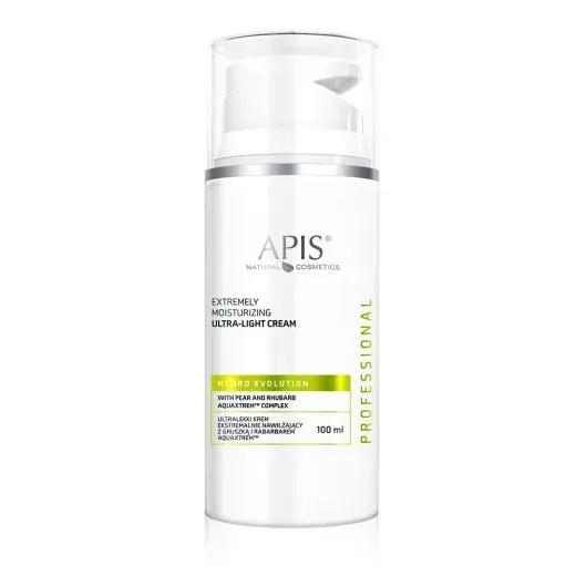 APIS HYDRO EVOLUTION Ultralekki krem ekstremalnie nawilżający z gruszką i rabarbarem AQUAXTREM™ 100 ml