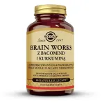 SOLGAR BRAIN WORKS Z BACOMIND I KURKUMINĄ 60 kapsułek