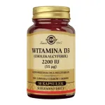 SOLGAR WITAMINA D3 2200 IU 50 kapsułek