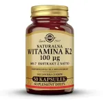 SOLGAR NATURALNA WITAMINA K2 100 mcg 50 kapsułek