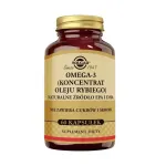 SOLGAR OMEGA-3 (KONCENTRAT OLEJU RYBIEGO) NATURALNE ŹRÓDŁO EPA I DHA 60 kapsułek