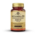 SOLGAR WITAMINA D3 4000 IU 60 kapsułek