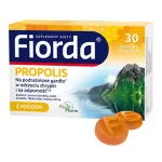 FIORDA PROPOLIS Z MIODEM 30 pastylek do ssania