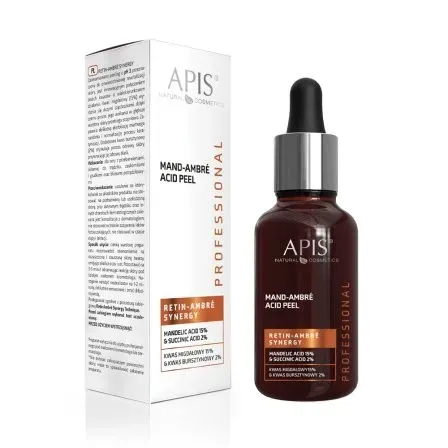 APIS RETIN-AMBRE Kwas migdałowy 15% & Kwas bursztynowy 2% 30ml