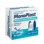 MONOPLAST PRZYLEPIEC WŁÓKNINOWY DELIKATNY 5 m x2,5 cm