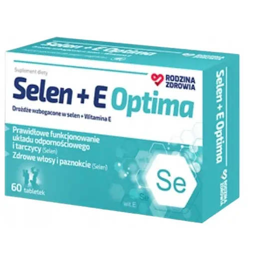 RODZINA ZDROWIA SELEN+E OPTIMA 60 tabletek