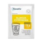 NOVATIV GLUKOZA CYTRYNOWA PROSZEK 75 g