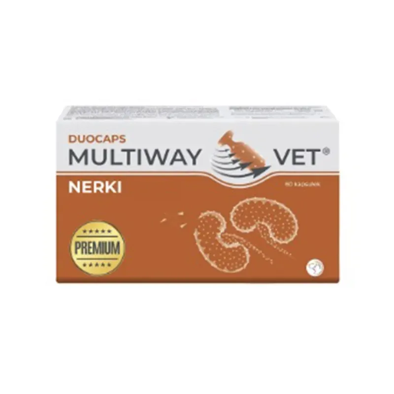 MULTIWAY VET DUOCAPS NERKI 60 kapsułek twist-off