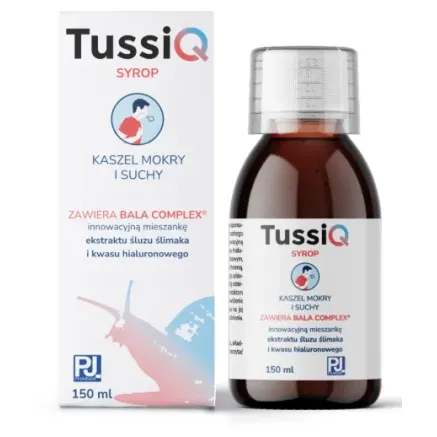 TUSSIQ KASZEL MOKRY I SUCHY syrop 150 ml