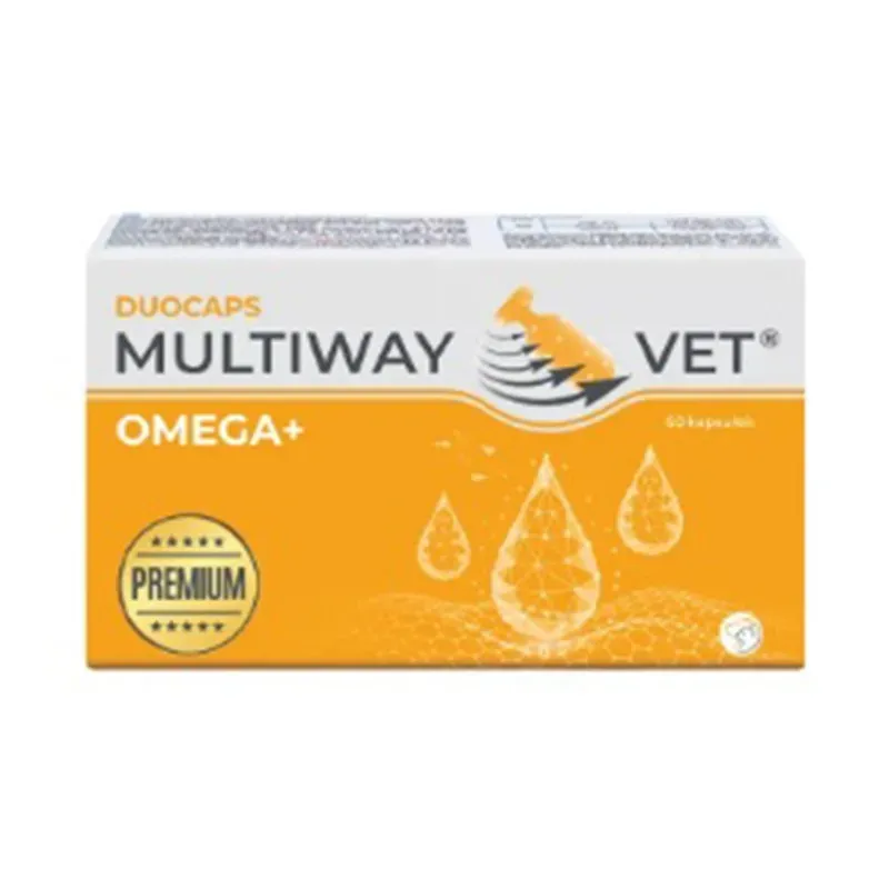 MULTIWAY VET DUOCAPS OMEGA+ 60 kapsułek twist-off