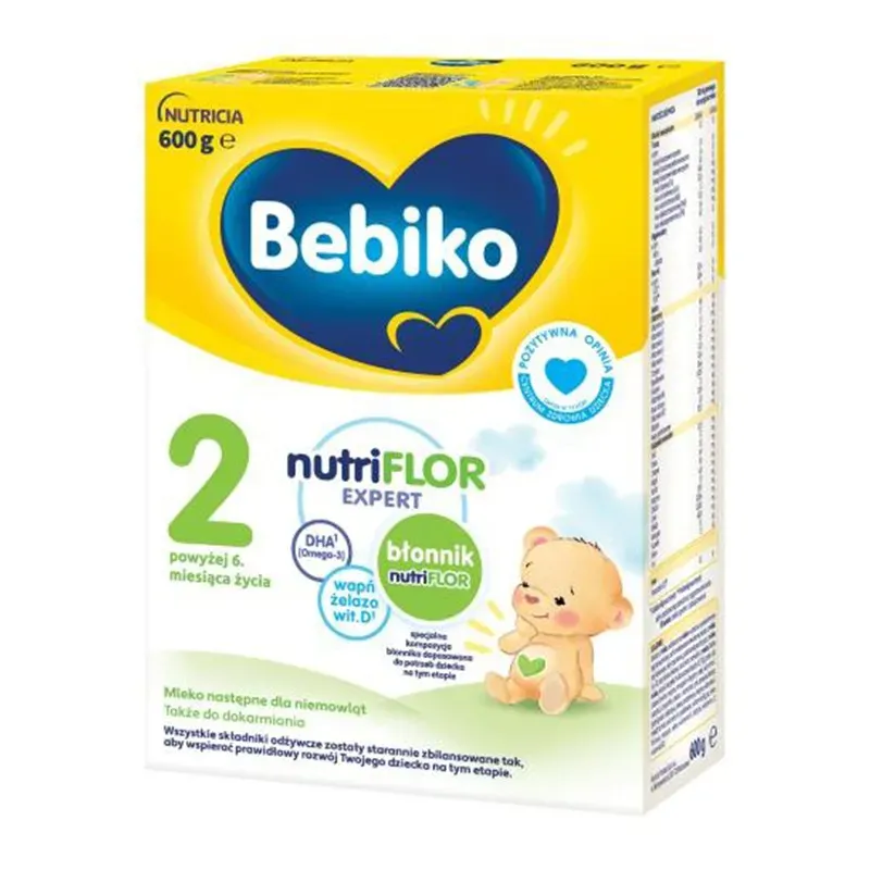 Bebiko 2 Nutriflor Expert 600 g DW: 2026/10/17