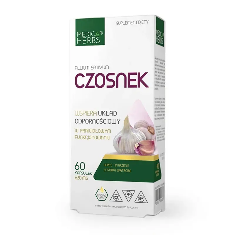 MEDICA HERBS CZOSNEK 60 kapsułek