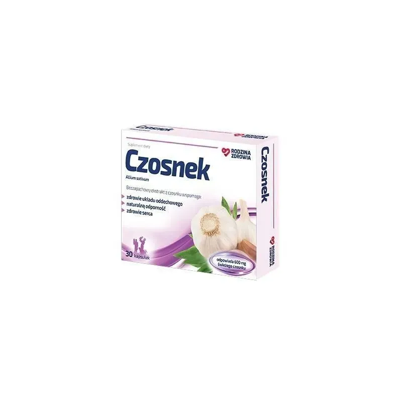 CZOSNEK 30 kapsułek RODZINA ZDROWIA